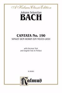 BACH CANTATA NO 190 V