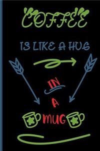Coffee is like a hug in a mug