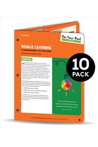 Bundle: Hattie: On-Your-Feet Guide: Visible Learning: 10 Mindframes for Teachers: 10 Pack