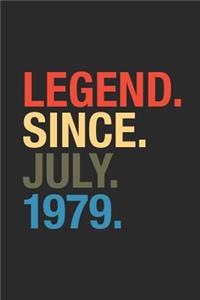 Legend Since July 1979