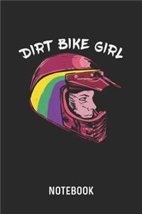 Dirt Bike Girl Notebook