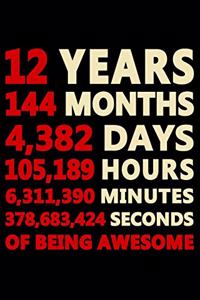 12 Years Of Being Awesome
