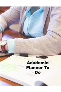 Academic Planner To Do