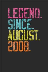 Legend Since August 2008