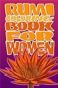 Rumi Coloring Book for Women