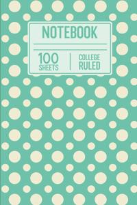 Notebook 100 Sheets College Ruled