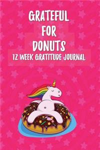 Grateful for Donuts 12 Week Gratitude Journal