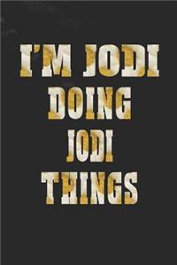 I'm Jodi Doing Jodi Things