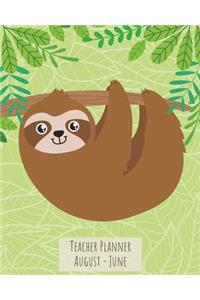 Teacher Planner August - June