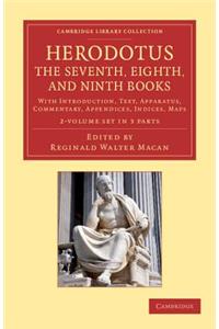 Herodotus: The Seventh, Eighth, and Ninth Books 2 Volume Set in 3 Paperback Pieces