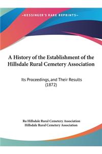 A History of the Establishment of the Hillsdale Rural Cemetery Association