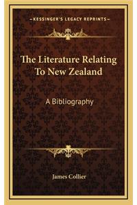 The Literature Relating to New Zealand