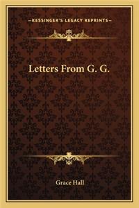 Letters from G. G.