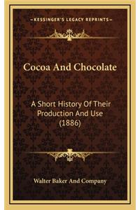 Cocoa And Chocolate