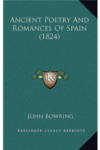 Ancient Poetry and Romances of Spain (1824)