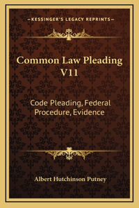 Common Law Pleading V11
