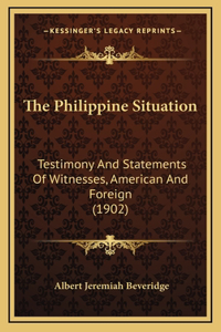 The Philippine Situation