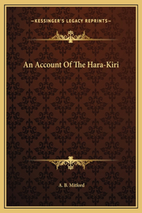 An Account Of The Hara-Kiri