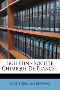Bulletin - Société Chimique De France...