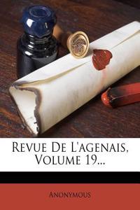 Revue de L'Agenais, Volume 19...