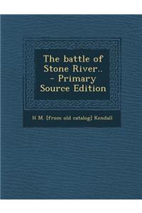 Battle of Stone River..