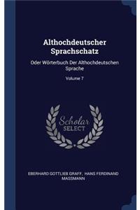 Althochdeutscher Sprachschatz