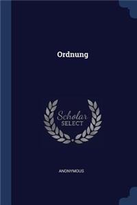 Ordnung
