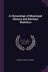 A Chronology of Municipal History and Election Statistics