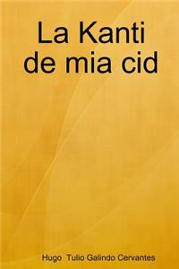 La Kanti de mia cid