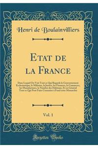Etat de la France, Vol. 1
