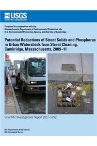 Potential Reductions of Street Solids and Phosphorus in Urban Watersheds from Street Cleaning, Cambridge, Massachusetts, 2009?11