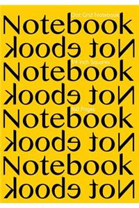 Dot Grid Notebook 1/4 Inch Squares 160 pages