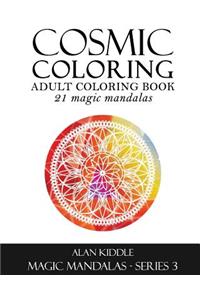 Cosmic Coloring: Adult Coloring Book