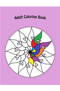 Adult Coloring Book: Therapeutic Creativity
