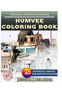 HUMVEE Coloring book for Adults Relaxation Meditation Blessing