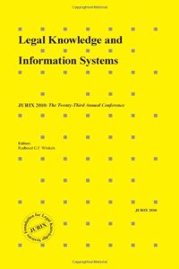 Legal Knowledge and Information Systems