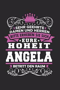 Sehr geehrte Damen und Herren - Bitte erheben sie sich eure Hoheit - Angela - betritt den Raum