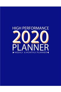 High Performance 2020 Planner Full-Year