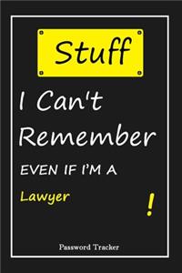 STUFF! I Can't Remember EVEN IF I'M A Lawyer