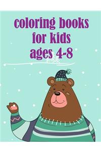 coloring books for kids ages 4-8