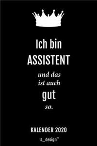 Kalender 2020 für Assistenten / Assistent