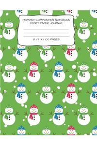 Primary Composition Notebook Story Paper Journal