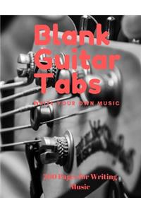 Blank Guitar Tabs