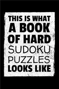 This Is What a Book of Hard Sudoku Puzzles Looks Like