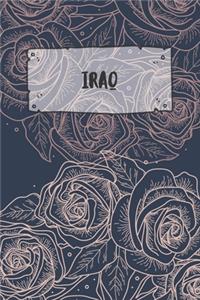 Iraq: Ruled Travel Diary Notebook or Journey Journal - Lined Trip Pocketbook for Men and Women with Lines