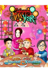 Happy New Year 2020 Journal Notebook