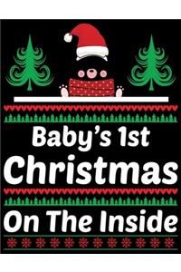 Baby's 1st Christmas on the inside