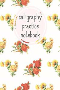 calligraphy practice notebook