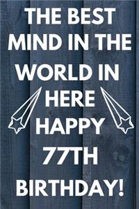 The Best Mind IN The World In Here Happy 77th Birthday