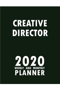 Creative Director 2020 Weekly and Monthly Planner